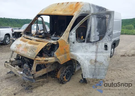 2022 Ram Promaster 3500 3500 High z USA, uszkodzony, nr VIN 3C6MRVJG0NE124338